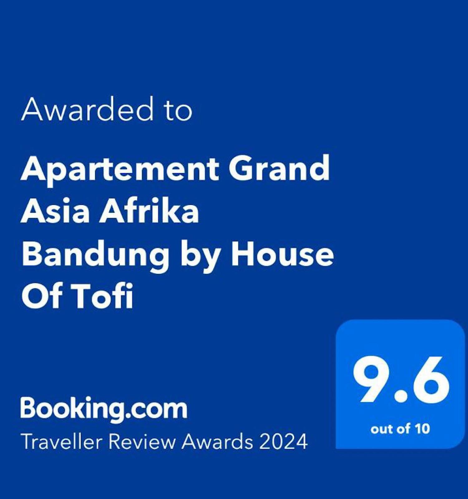 Apartement Grand Asia Afrika Bandung House Of Tofi Luaran gambar